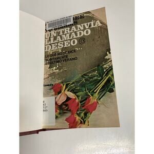 Tennessee Williams Hardcover Spanish Edition Un Tranvía Llamado Deseo Losada